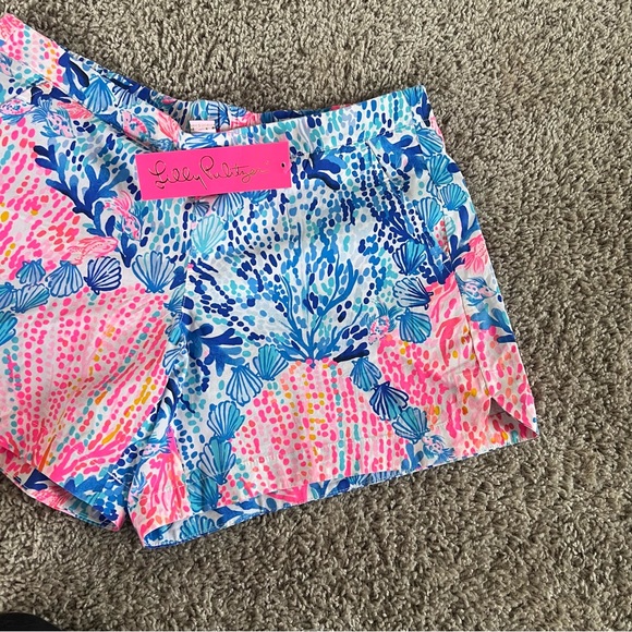 {Lilly Pulitzer} NWT Ocean View Shorts in Sway This Way - Picture 6 of 14